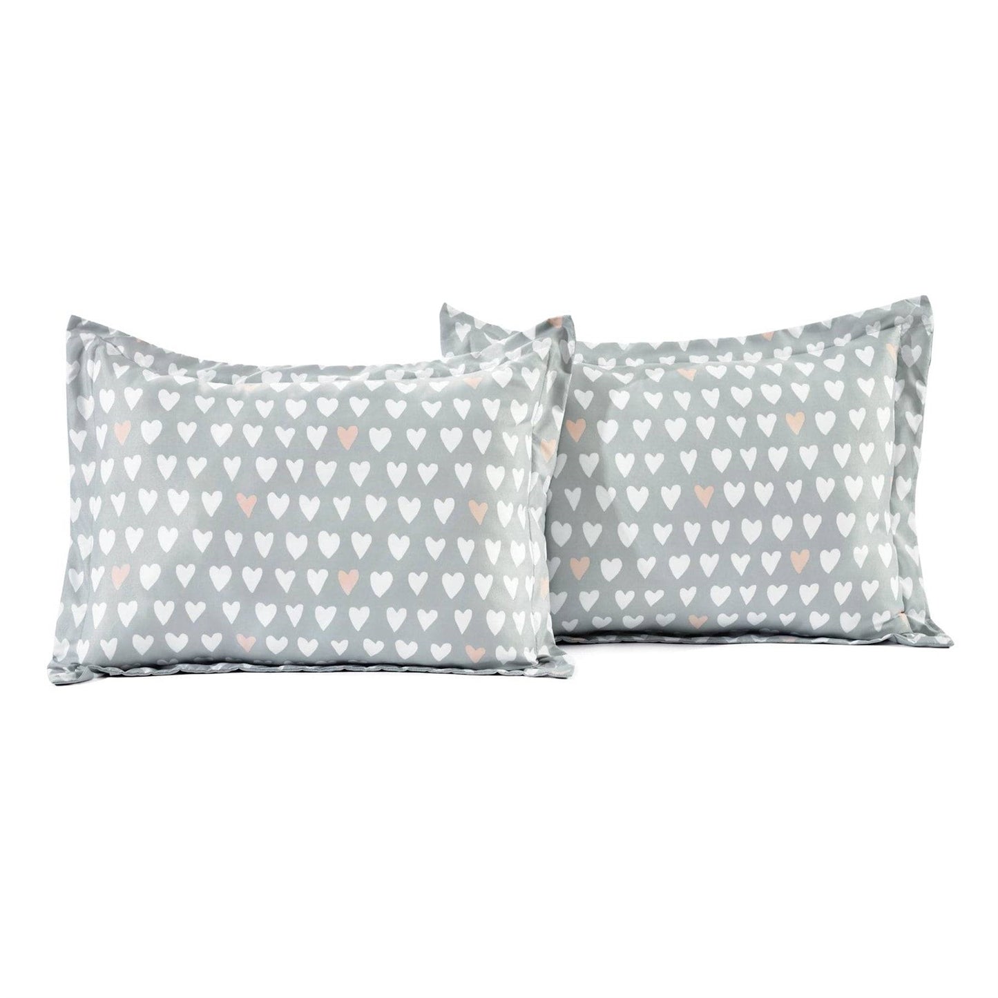 Pink/Grey 6 Piece Fox Daybed Cover Set