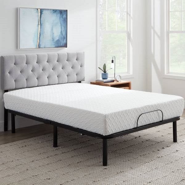 Adjustable Full Electric Steel Bed Base with Remote in Queen Size