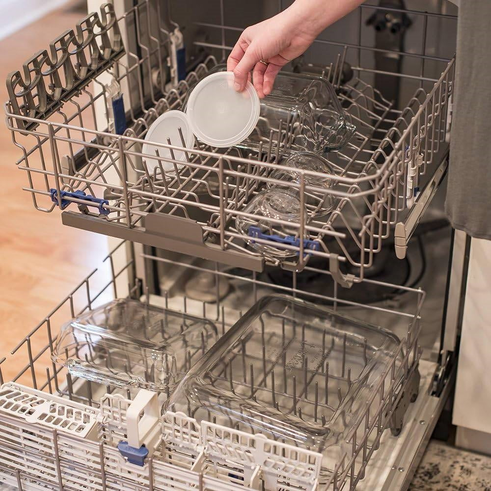 15-Piece Glass Bakeware Set - Dishwasher Oven Microwave &amp; Freezer Safe