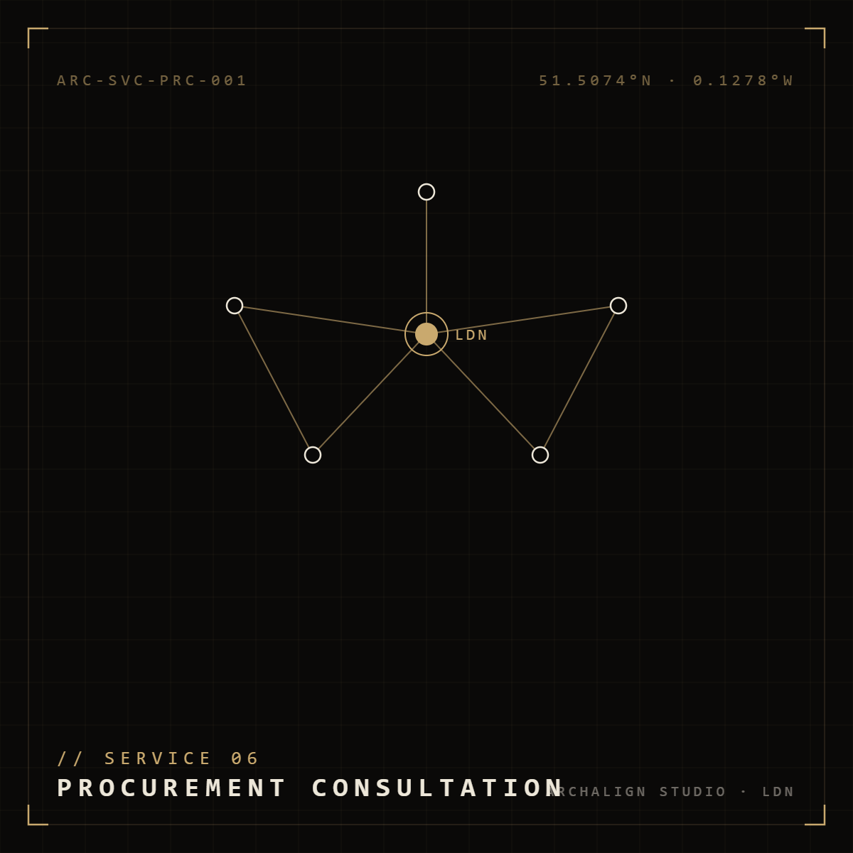 Procurement Consultation - Archalign Studio