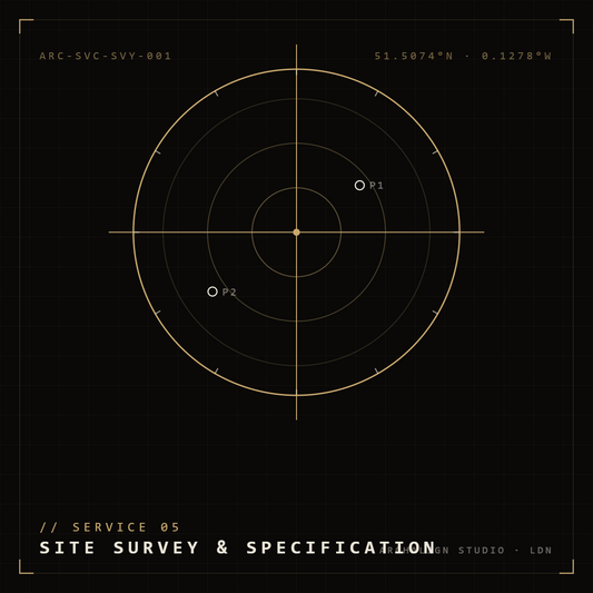 Site Survey and Project Specification - Archalign Studio