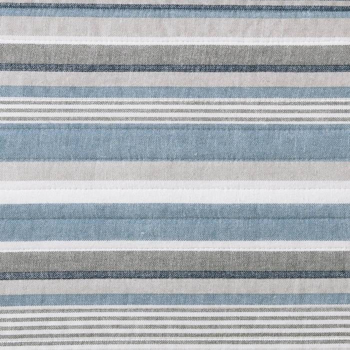 100% Cotton Blue Nautical Lines 4 Piece Daybed Cover Set