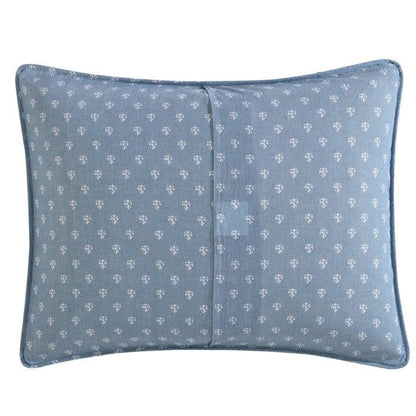 100% Cotton Blue Nautical Lines 4 Piece Daybed Cover Set