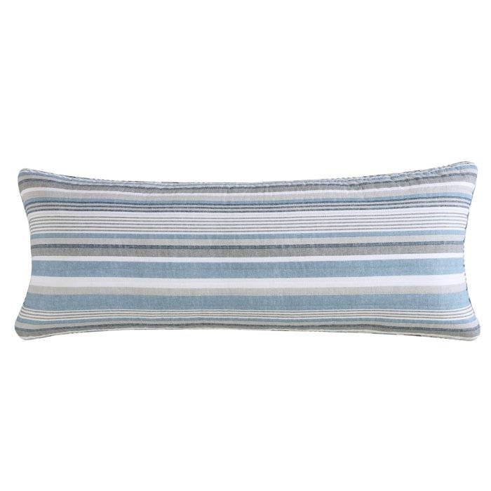 100% Cotton Blue Nautical Lines 4 Piece Daybed Cover Set