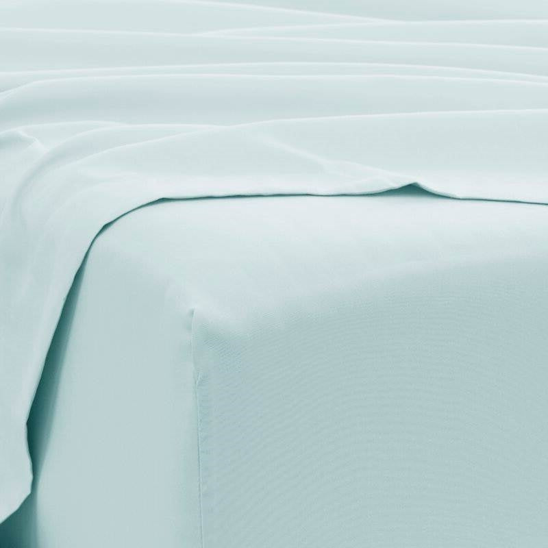 Queen Size, Aqua 6 PCS Supreme Softness Wrinkle Resistant Microfiber/Polyester Sheet Set