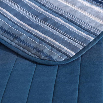 Coastal Blue 100% Cotton 4 Piece Daybed Cover Set