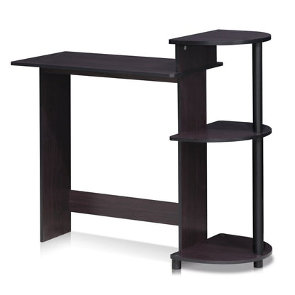 Contemporary Computer Desk in Black Finish