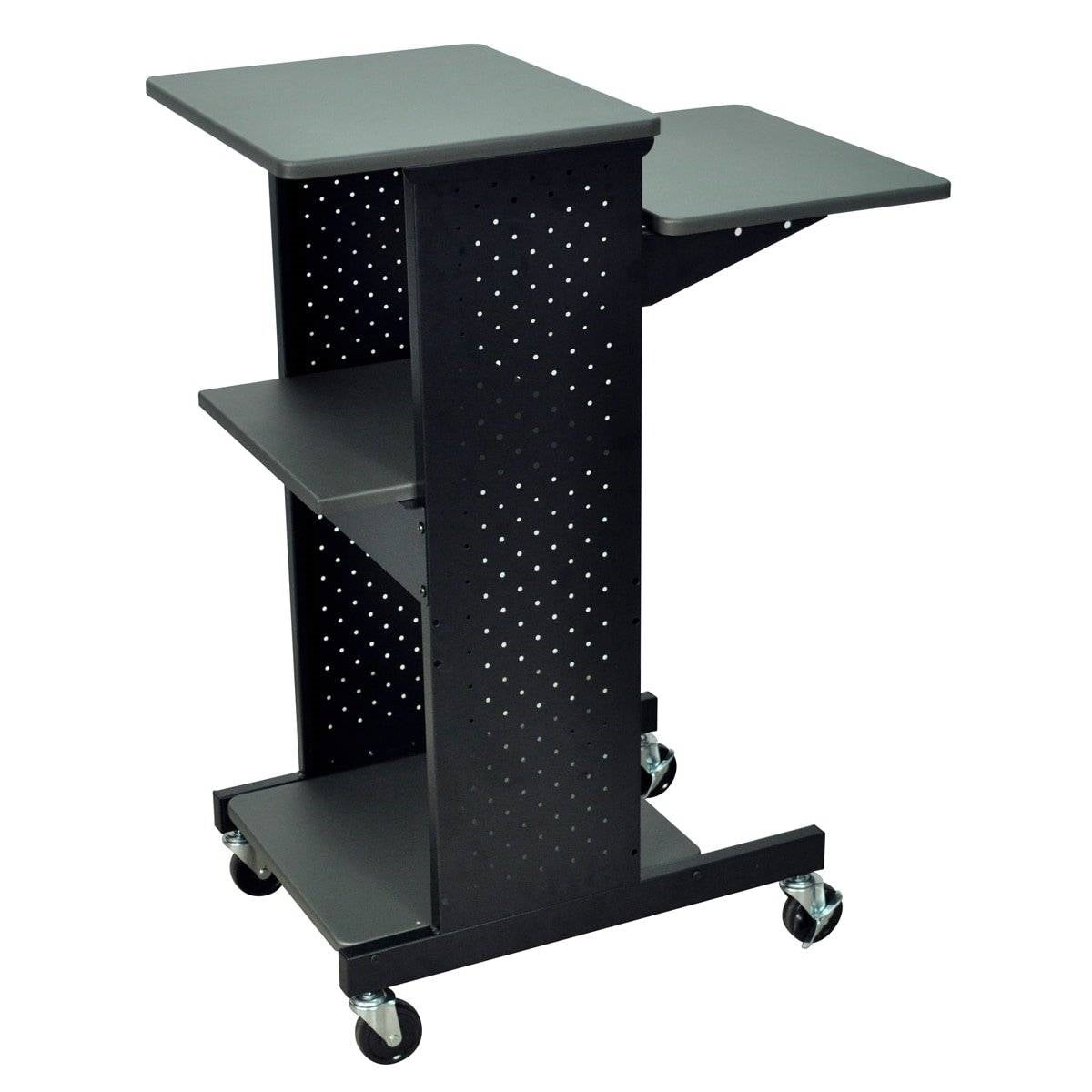 Multifunction Mobile Stand-Up Computer Desk Work Station