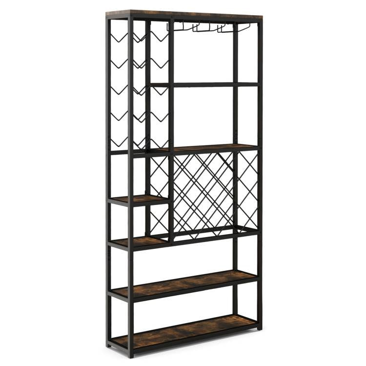 Heavy Duty Industrial 6 Tier Wine Rack Storage Shelf
