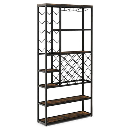 Heavy Duty Industrial 6 Tier Wine Rack Storage Shelf