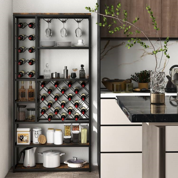 Heavy Duty Industrial 6 Tier Wine Rack Storage Shelf