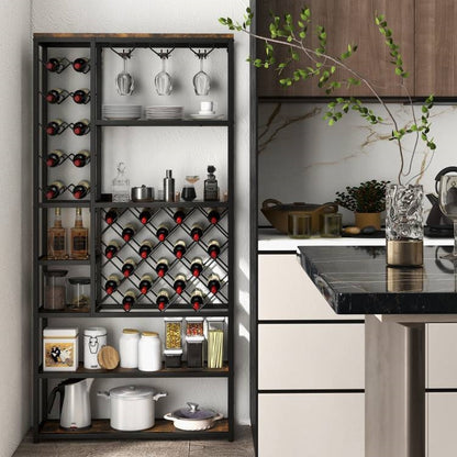 Heavy Duty Industrial 6 Tier Wine Rack Storage Shelf