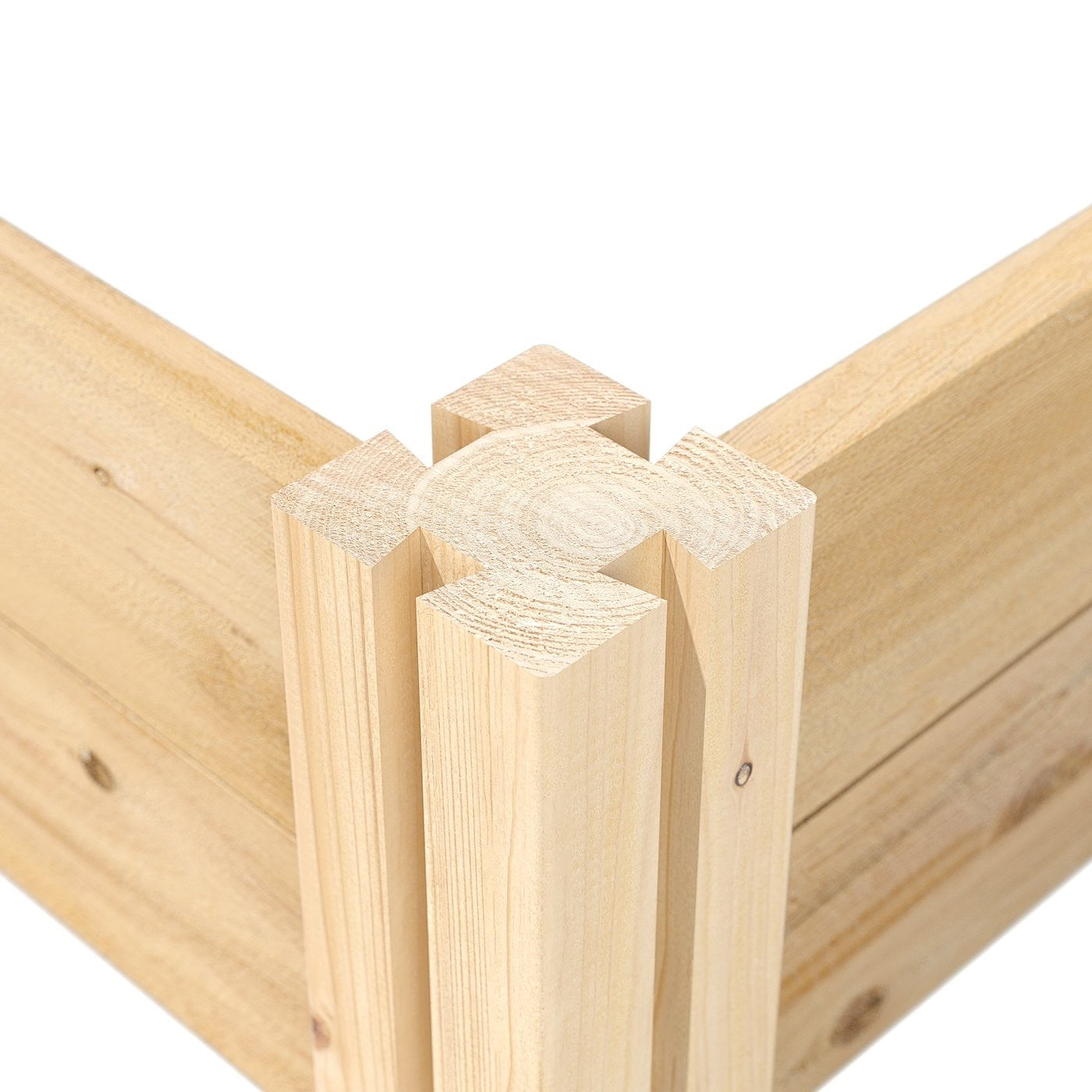 4 ft x 12 ft Cedar Wood 3 Tier Raised Garden Bed - Made in USA - Made in USA