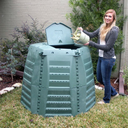 Recycled Plastic 267 Gallon Compost Bin Green