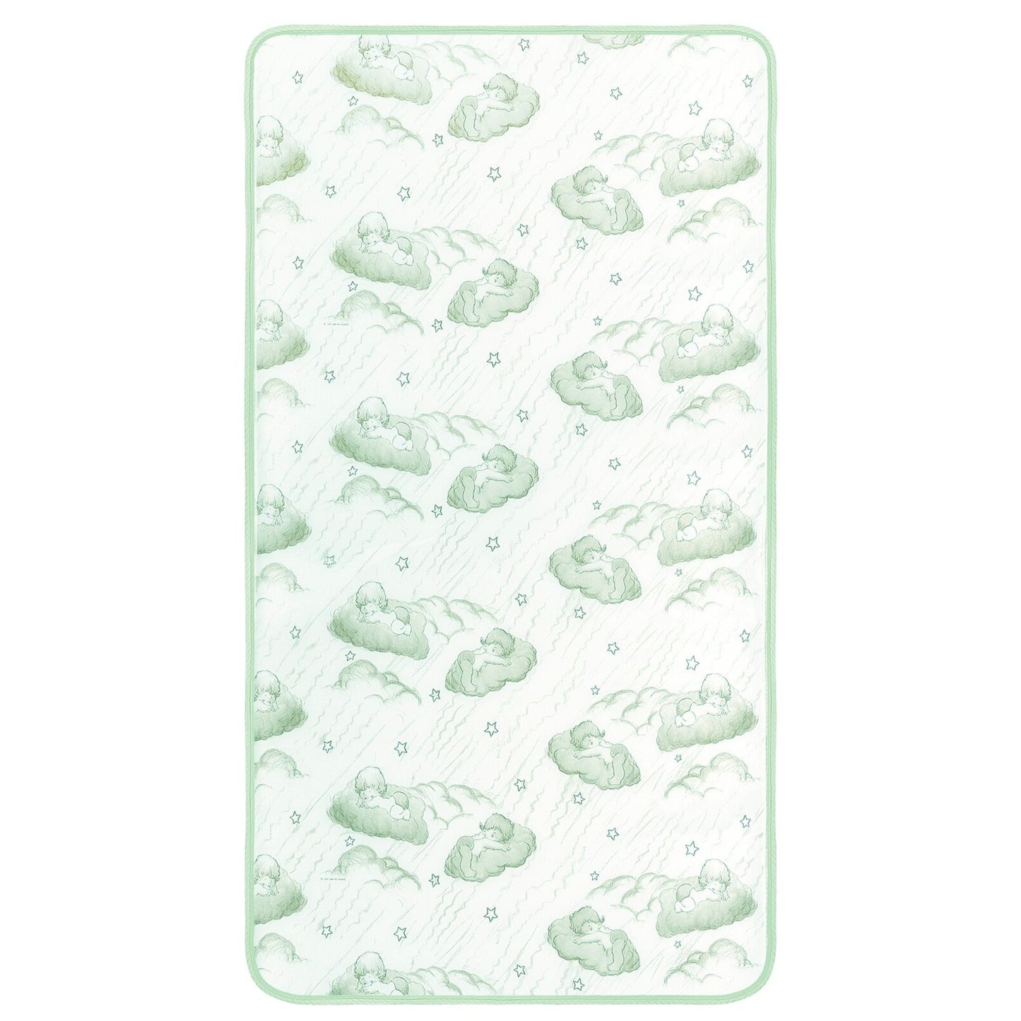 6 Inch Firm Spring Coil Mattress Waterproof Standard Crib Mattress