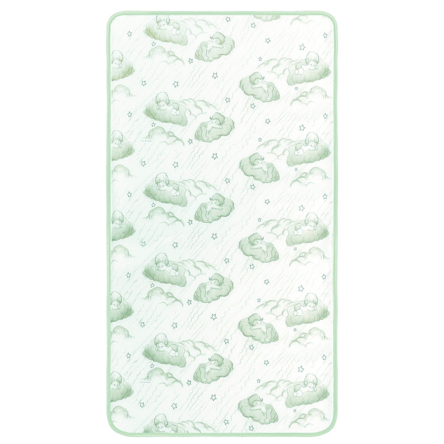 6 Inch Firm Spring Coil Mattress Waterproof Standard Crib Mattress