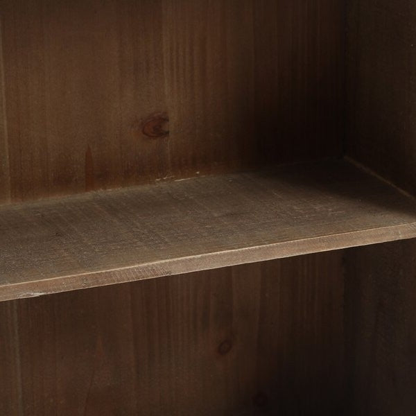 Farmhouse Sliding Bathroom Wall Mounted Cabinet 2-Doors &amp; Shelves