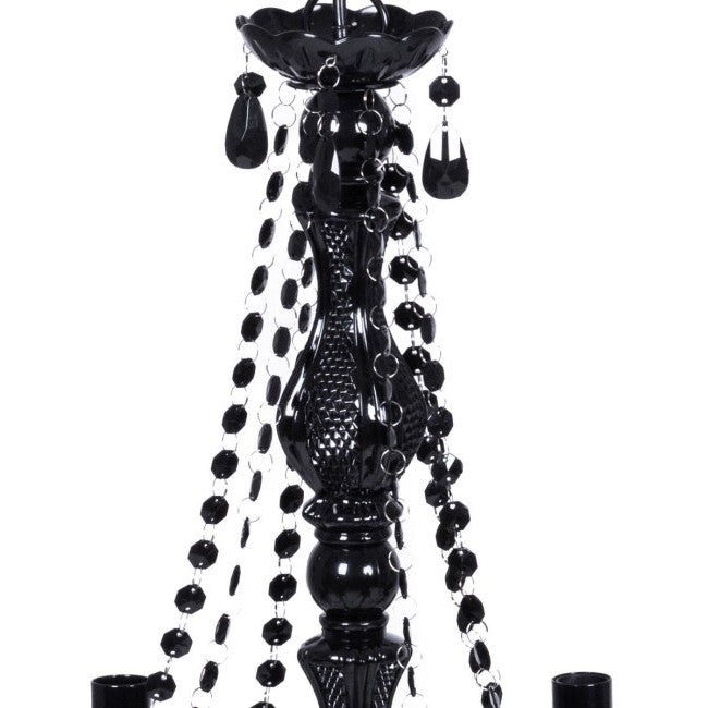 6 Light Gothic Modern Crystal Candle Chandelier