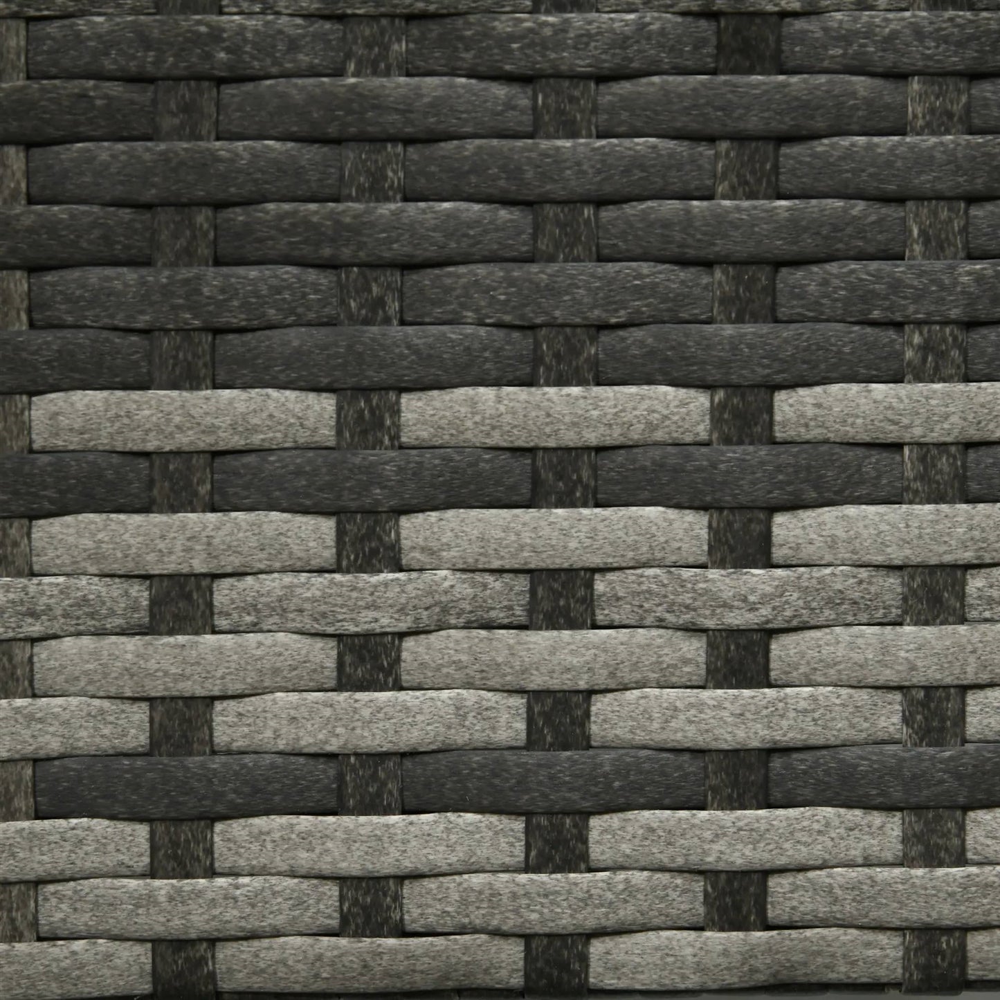 Grey Elevated Modern Rattan Wicker Raised Garden Planter Box