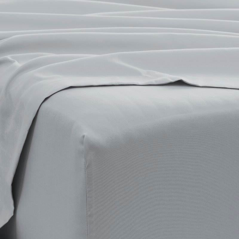 6 Piece Supreme Softness Wrinkle Resistant Microfiber/Polyester Sheet Set Grey, Full