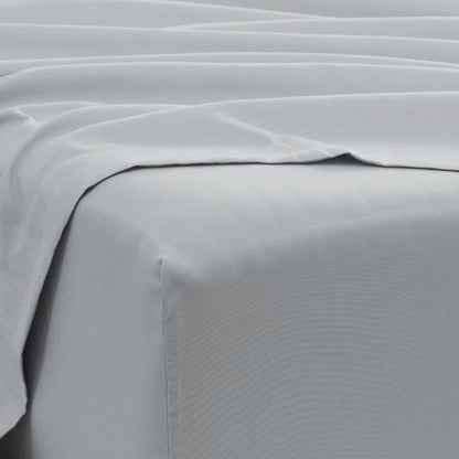 4 Piece Supreme Softness Wrinkle Resistant Microfiber/Polyester Sheet Set Grey, Twin XL