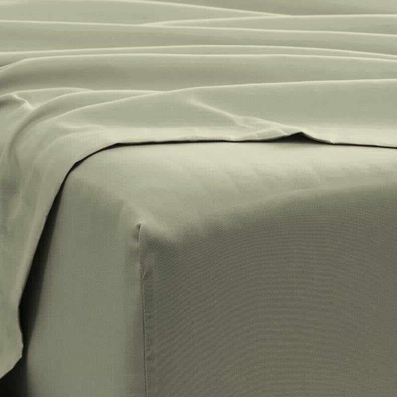 Twin, Sage 4 PCS Supreme Softness Wrinkle Resistant Microfiber/Polyester Sheet Set