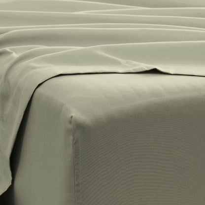 Twin XL, Sage 4 PCS Supreme Softness Wrinkle Resistant Microfiber/Polyester Sheet Set