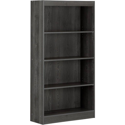 Four Shelf Eco-Friendly Bookcase in Grey Oak