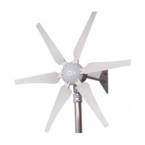 400 Watt 12-Volt 6-Blade Wind Generator with Charge Controller | Spotlight Table Lamp