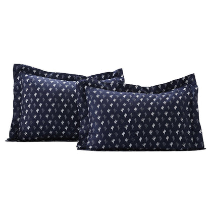 Navy Llama Cactus 6 Piece Lightweight Daybed Cover Set