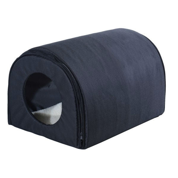 Heated Outdoor Cat House Mod in Black
