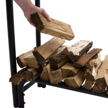 Heavy Duty Outdoor 12-ft. Firewood Rack - Holds up to 3/4 Cord