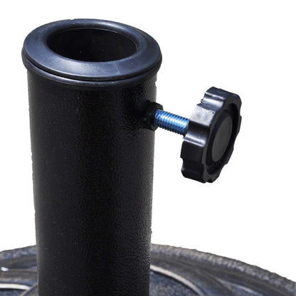 Round Bronze Finish Heavy Duty Outdoor Umbrella Base Stand