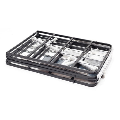 King size Metal Box-Spring Mattress Foundation with Cover