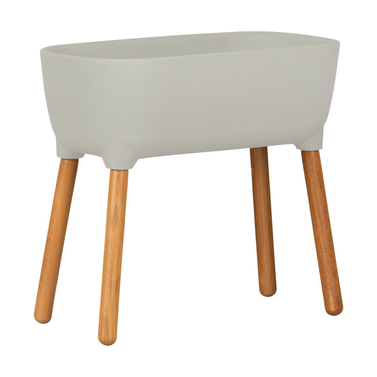 Grey Scandinavian Elevated Raised Smart Drainage Planter Bed