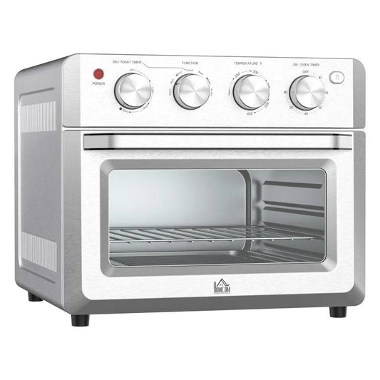 Silver Multi-Function 7-in-1 Toaster Oven 21 QT