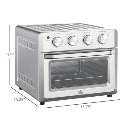 Silver Multi-Function 7-in-1 Toaster Oven 21 QT