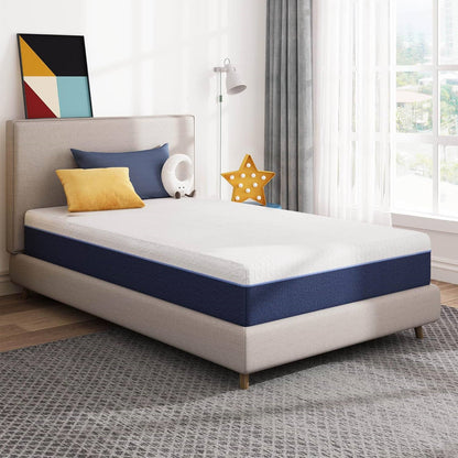 Twin Size - 6 Inch Gel Infused Medium Firm Memory Foam Mattress