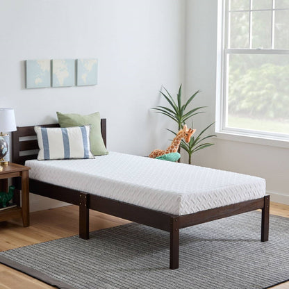 Twin XL Size 6-Inch Firm Cooling Gel Memory Foam Mattress