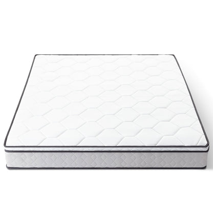 8 Inch Contouring Plush Hybrid Mattress in Twin Size
