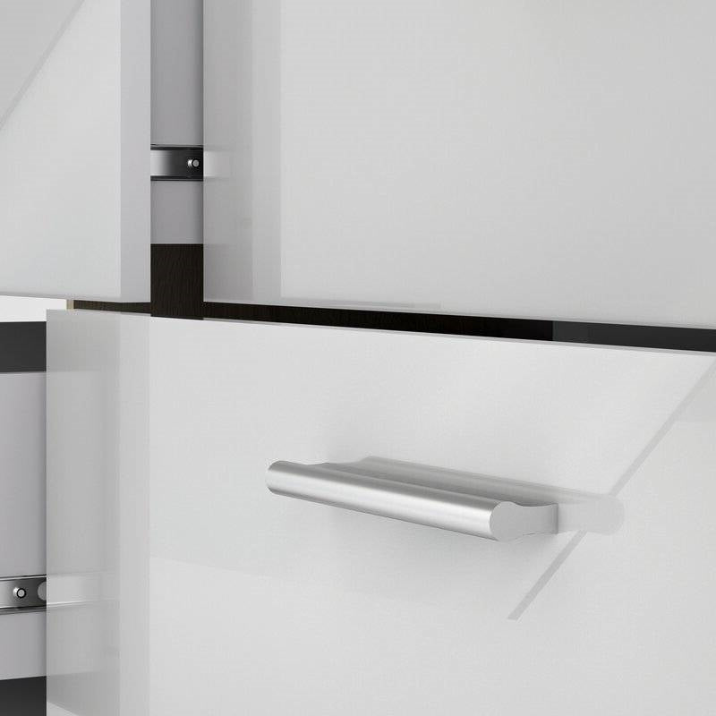 White Oak Modern Bedroom 8-Drawer Double Dresser