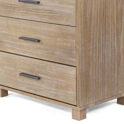 Farmhouse Modern 5 Drawer Chest in Pine