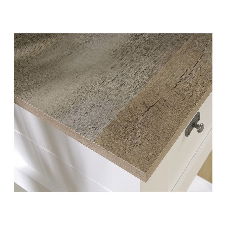 FarmHouse White Oak 2 Drawer Office Writing Desk - Made In USA